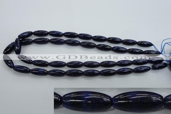 CNL893 15.5 inches 8*20mm rice natural lapis lazuli gemstone beads