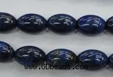 CNL895 15.5 inches 10*14mm rice natural lapis lazuli gemstone beads