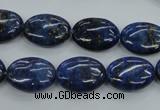 CNL942 15.5 inches 12*16mm oval natural lapis lazuli gemstone beads