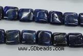 CNL961 15.5 inches 10*10mm square natural lapis lazuli gemstone beads