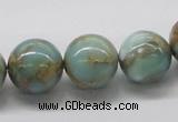 CNS04 16 inches 16mm round natural serpentine jasper beads wholesale