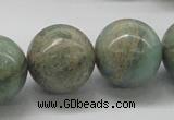 CNS05 16 inches 20mm round natural serpentine jasper beads wholesale