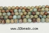 CNS333 15.5 inches 10mm round serpentine jasper beads wholesale