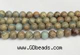 CNS334 15.5 inches 12mm round serpentine jasper beads wholesale