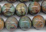 CNS67 15.5 inches 18mm round natural serpentine jasper beads