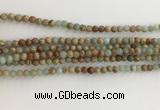 CNS700 15.5 inches 4mm round serpentine jasper beads wholesale