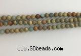 CNS701 15.5 inches 6mm round serpentine jasper beads wholesale