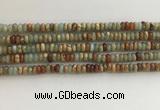 CNS712 15.5 inches 2*4mm rondelle serpentine jasper beads wholesale