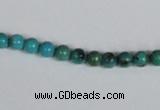 CNT01 16 inches 5mm round natural turquoise beads wholesale