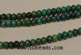 CNT110 15.5 inches 3*5mm rondelle natural turquoise beads wholesale