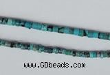 CNT18 16 inches 2-3mm heishi natural turquoise beads wholesale