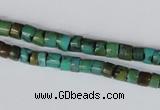 CNT20 16 inches 3-5mm heishi natural turquoise beads wholesale