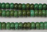 CNT365 15.5 inches 5*8mm rondelle turquoise beads wholesale