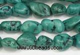 CNT516 15.5 inches 5*5mm - 6*8mm nuggets turquoise gemstone beads