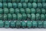 CNT542 15.5 inches 2.5*4mm - 3.5*4mm rondelle turquoise gemstone beads