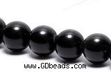 COB02 15 inches 8mm round black obsidian gemstone beads wholesale