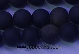 COB279 15.5 inches 8mm round matte golden obsidian beads wholesale