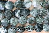 COIN130 15 inches 16mm coin jasper gemstone beads