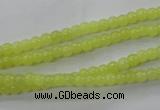 COJ101 15.5 inches 4mm round olive jade beads wholesale