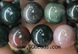 COJ332 15.5 inches 8mm round Indian bloodstone beads wholesale