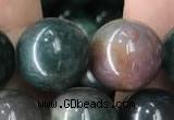 COJ335 15.5 inches 14mm round Indian bloodstone beads wholesale