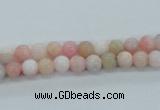 COP01 15.5 inches 5mm round natural pink opal beads wholesale