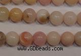 COP1002 15.5 inches 6mm round natural pink opal gemstone beads