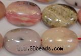 COP1026 15.5 inches 18*25mm oval natural pink opal gemstone beads