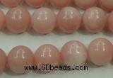 COP1214 15.5 inches 12mm round Chinese pink opal gemstone beads