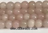 COP1240 15.5 inches 4mm round Chinese pink opal beads