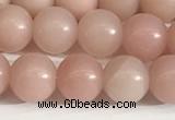 COP1242 15.5 inches 8mm round Chinese pink opal beads