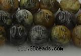 COP1383 15.5 inches 10mm round moss opal gemstone beads whholesale