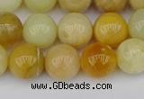 COP1428 15.5 inches 10mm round yellow opal beads wholesale