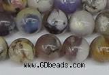 COP1514 15.5 inches 12mm round amethyst sage opal beads wholesale