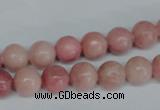 COP153 15.5 inches 10mm round pink opal gemstone beads wholesale