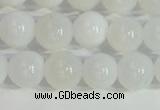 COP1615 15.5 inches 6mm round white opal gemstone beads