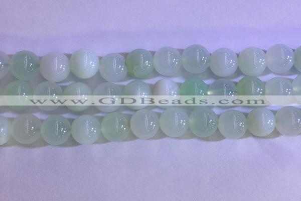 COP1625 15.5 inches 12mm round green opal gemstone beads