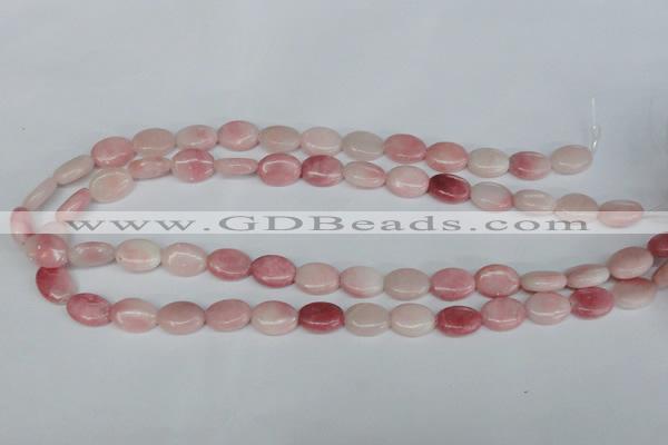 COP166 15.5 inches 12*16mm oval pink opal gemstone beads wholesale