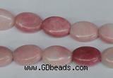 COP167 15.5 inches 15*20mm oval pink opal gemstone beads wholesale