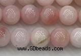 COP1780 15.5 inches 6mm round pink opal gemstone beads