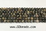 COP1801 15.5 inches 6mm round grey opal beads wholesale