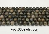 COP1802 15.5 inches 8mm round grey opal beads wholesale