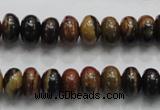 COP201 15.5 inches 6*10mm rondelle natural brown opal gemstone beads