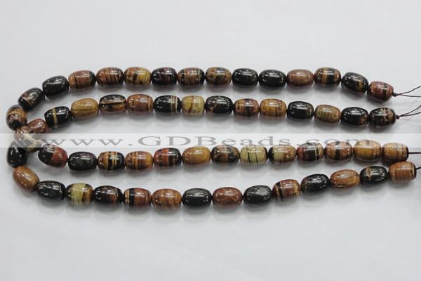 COP207 15.5 inches 10*14mm egg-shaped natural brown opal gemstone beads