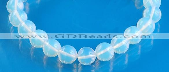 COP31 round shape 14mm translucent opal gemstone beads Wholesale