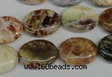 COP317 15.5 inches 15*20mm oval brandy opal gemstone beads wholesale