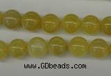 COP333 15.5 inches 10mm round yellow opal gemstone beads wholesale