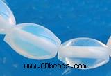 COP40 6*10mm translucent rice opal gemstone beads Wholesale