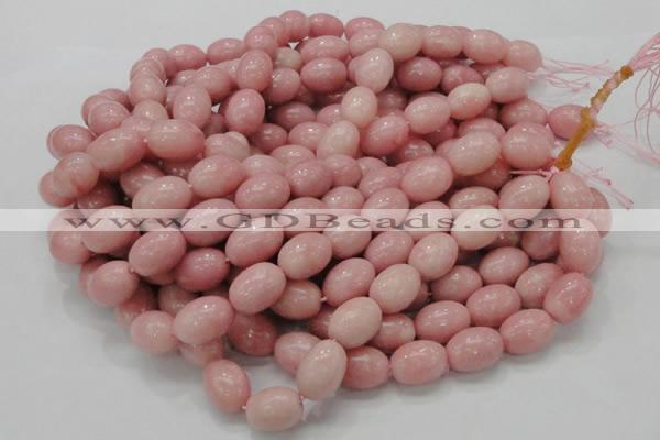 COP410 15.5 inches 13*18mm rice Chinese pink opal gemstone beads