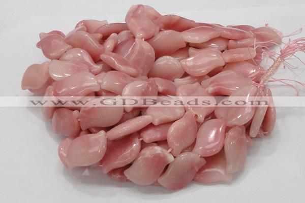 COP423 15.5 inches 18*30mm marquise Chinese pink opal gemstone beads